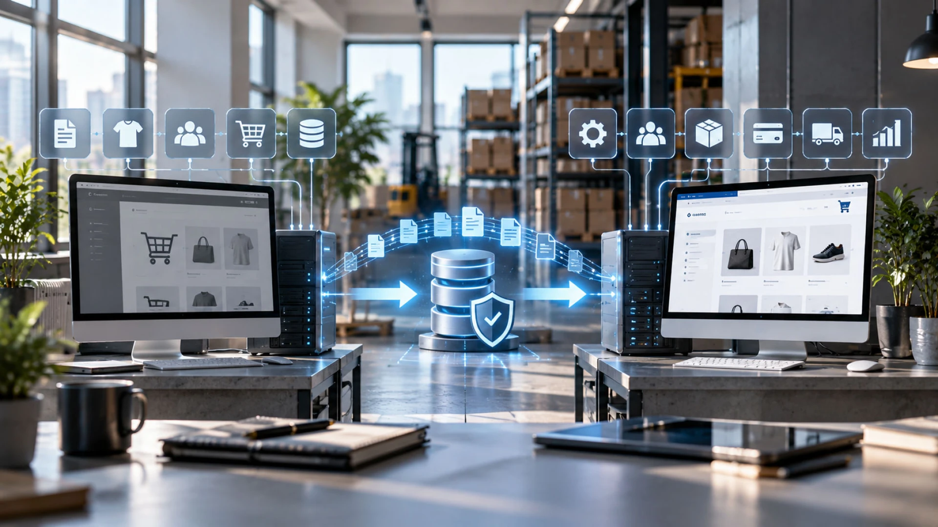 How Are ERP CRM Order and SEO Data Protected During E-Commerce Platform Migration?
