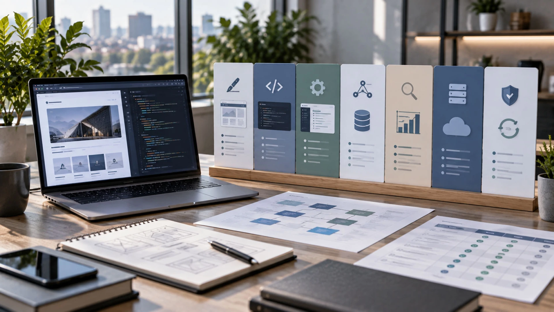 How Should Design Development and Annual Support Budgets Be Separated in a Web Design Company Proposal?