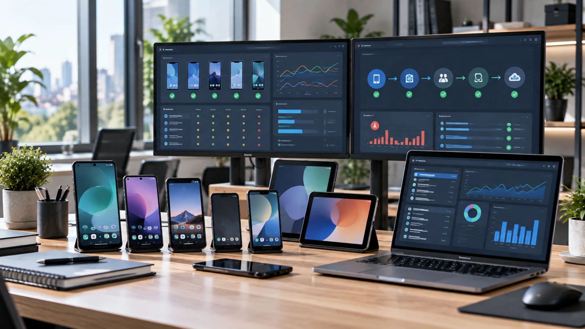 How Do You Measure an Android App Company's Device Compatibility and Post-Launch Support Capabilities?