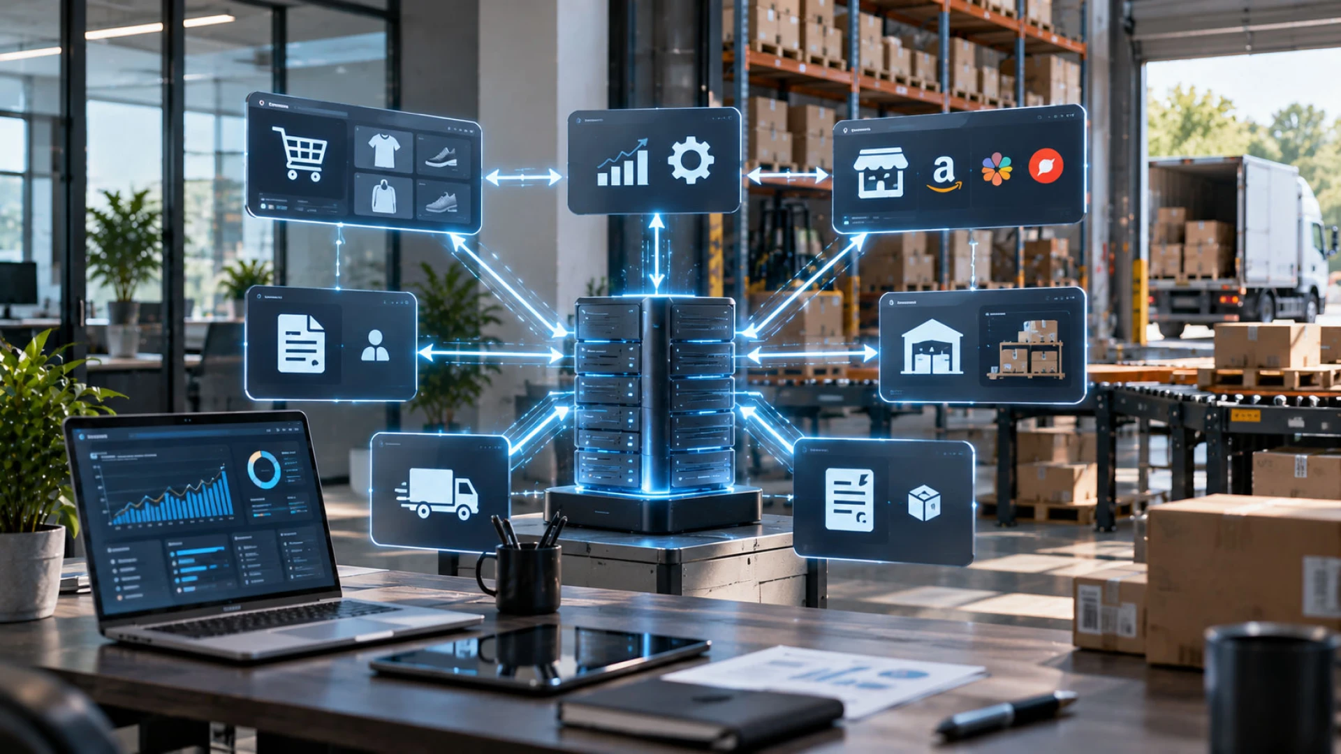 Kurumsal E-Ticaret Entegrasyonu ile ERP Pazaryeri ve Depo Verileri Gerçek Zamanlı Nasıl Eşitlenir?