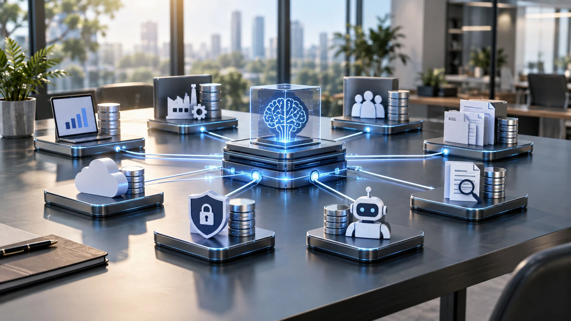 How Do You Design an Enterprise AI Platform That Unifies ERP, CRM, and Document Systems?