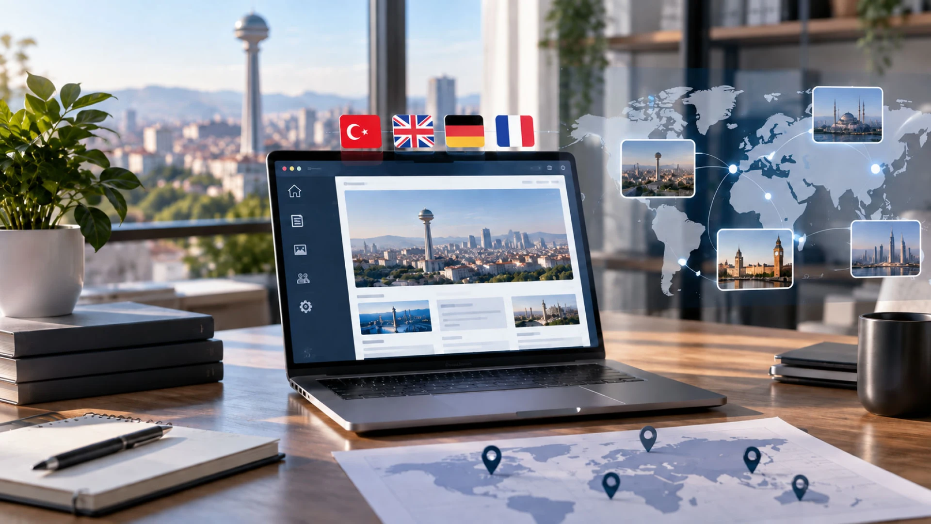 How Should a Multilingual Corporate Website with Branch Management Be Planned in Ankara?