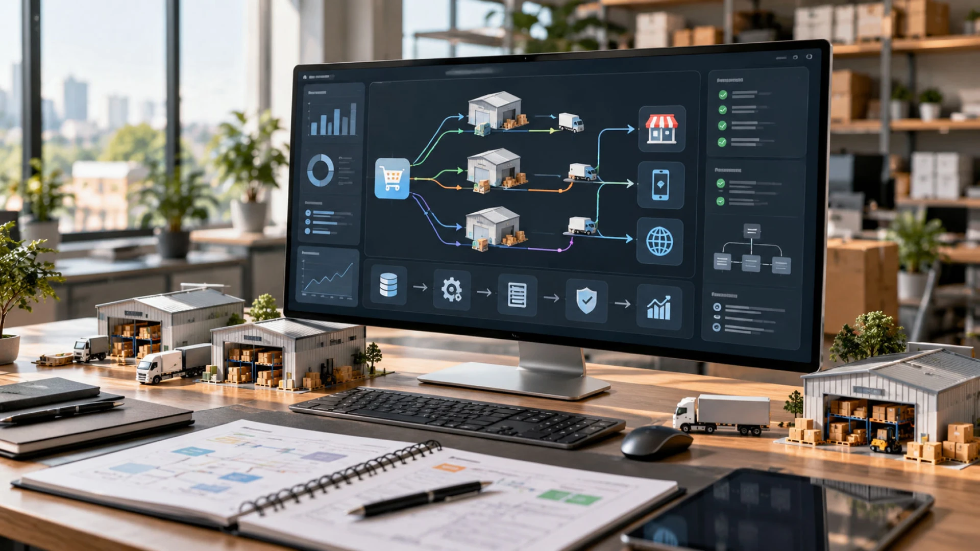 How Are E-Commerce Costs Calculated for a Multi-Warehouse Order Management Project?