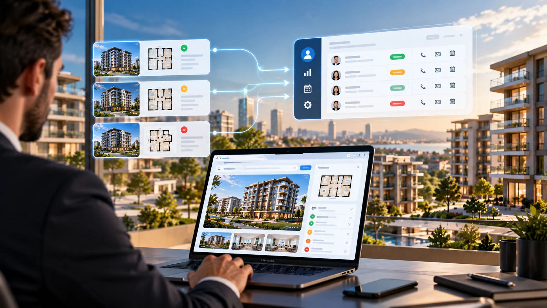 How Can a Construction Company Website Be Improved with Unit Availability and CRM Integration?