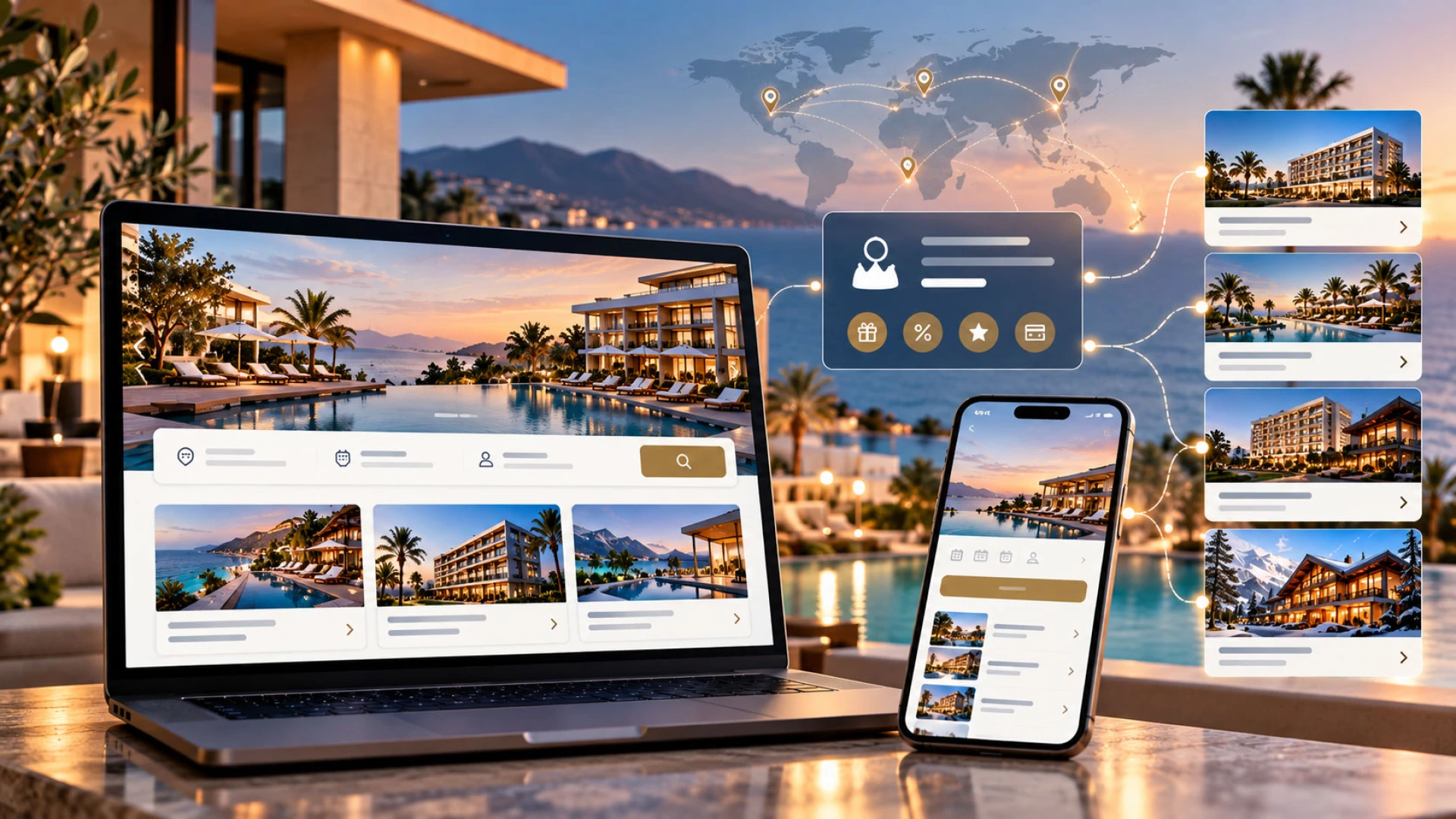 Otel Web Sitesi Çok Tesisli Zincirlerde Merkezi Rezervasyon ve Sadakat Sistemiyle Nasıl Geliştirilir?