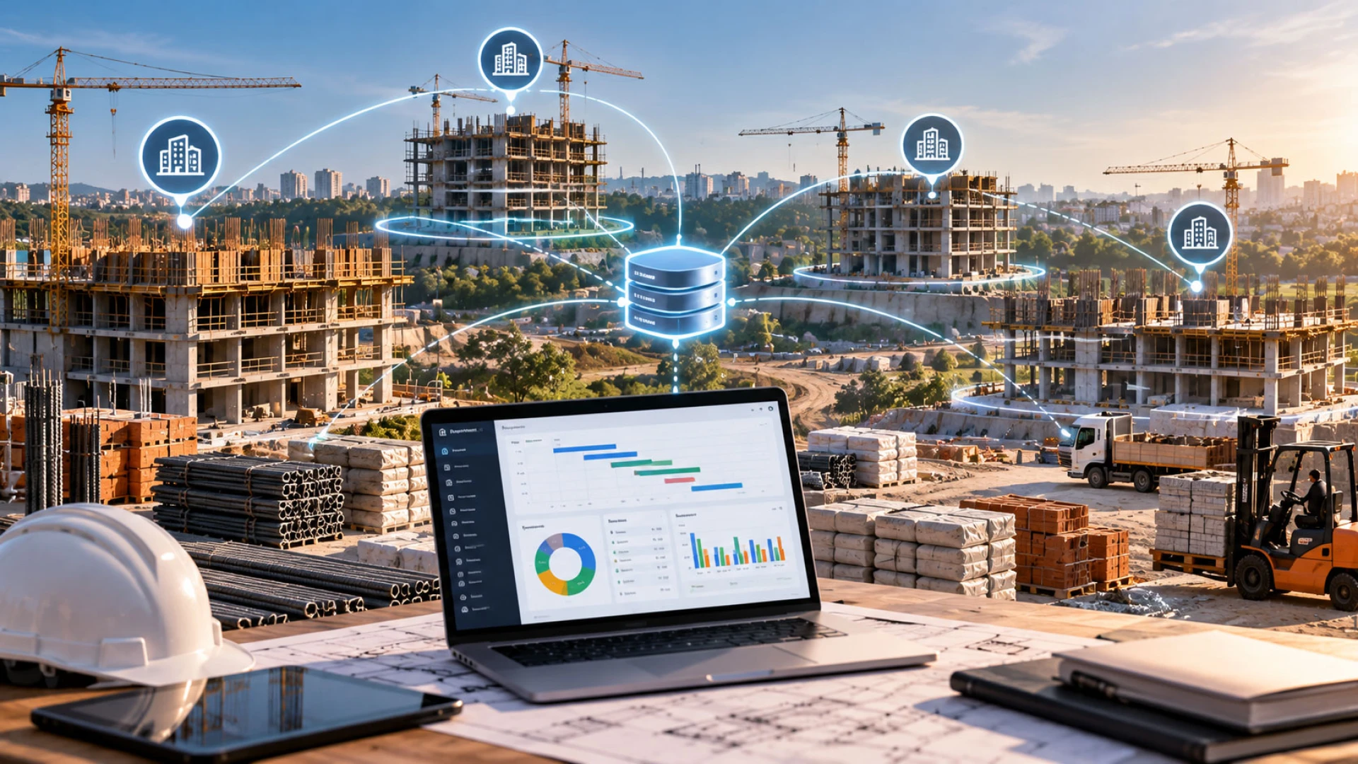 How Does Construction Software Unify Procurement and Material Budgets Across Multiple Sites?