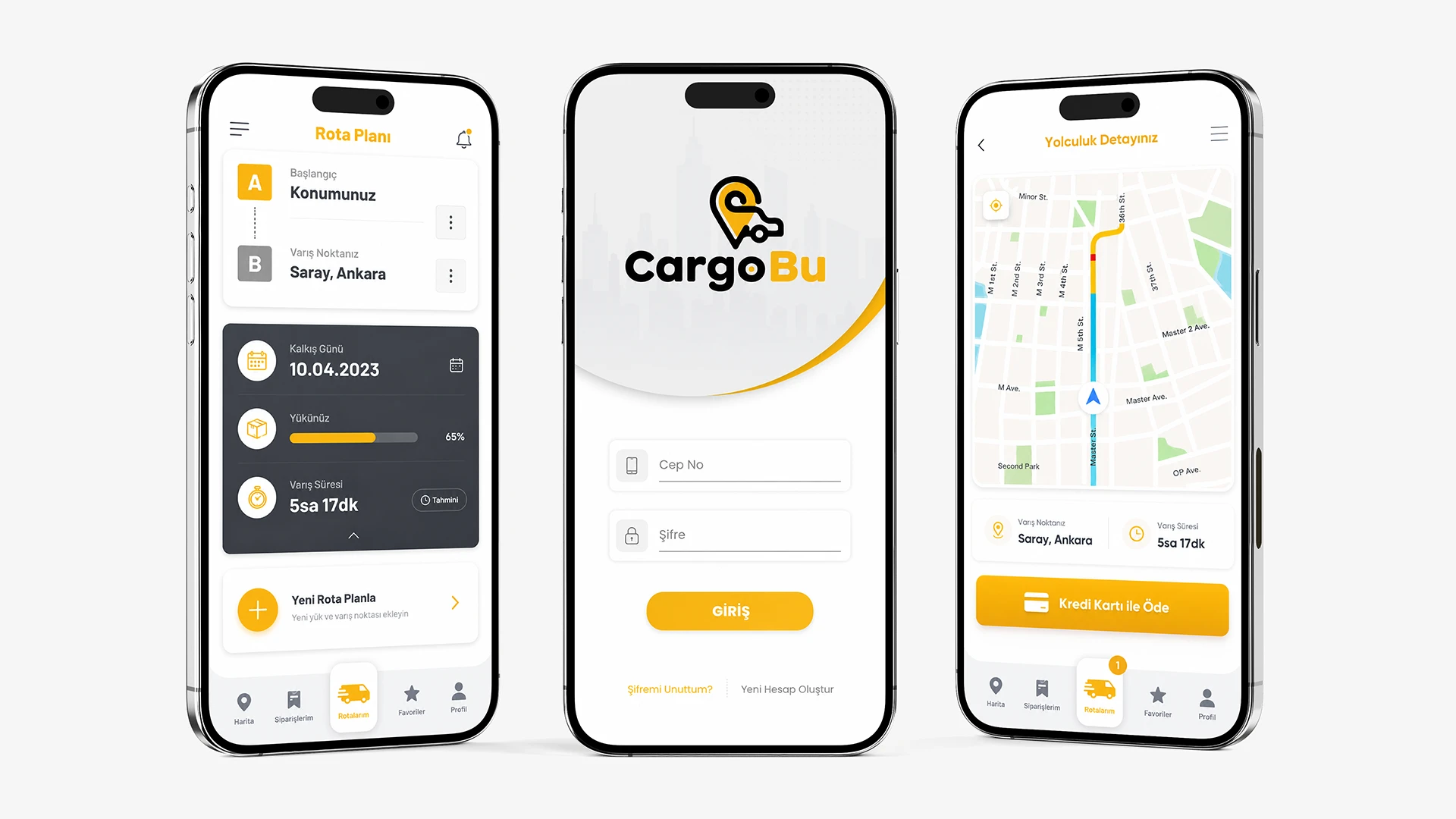 CargoBu Kargo Taşımacılık Uygulaması 